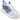 CALTO - S3861 - 2.6 Inches Taller (White/Navy) - Chunky Sole Sporty Sneakers