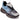 CALTO - S3862 - 2.6 Inches Taller (Grey/Blue) - Chunky Sole Sporty Sneakers