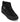 Elevator shoes height increase CALTO - S4130 - 2.6 Inches Taller (Onyx/Black Sole) - Corduroy Ankle Top Sneak-boot