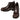 Elevator shoes height increase CALTO - K8992 - 3.6 Inches Taller (Coffee Brown) - Patent Leather Boot