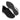 Elevator shoes height increase CALTO - Q212 - 2.6 Inches Taller (Black/Grey) - Ultra Lightweight