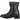 Elevator shoes height increase CALTO Zipper High-Top Biker Boots - 3.3 Inches - G6252