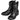 Elevator shoes height increase CALTO Zipper High-Top Biker Boots - 3.3 Inches - G6252