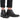 Elevator shoes height increase CALTO - S27001 - 3.2 Inches Taller (Black) - Lightweight