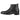 Elevator shoes height increase CALTO - S28001 - 3.2 Inches Taller (Black) - Lightweight - Zipper Boots